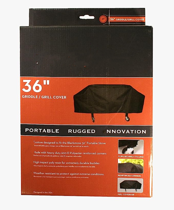 36-Inch Griddle Cooking Station+Grill & Griddle Kit 8 Pieces +Flat top Griddle Professional Grade Accessory Tool Kit (5 Pieces) +600D Polyester Heavy Duty Flat top Gas Grill Cover