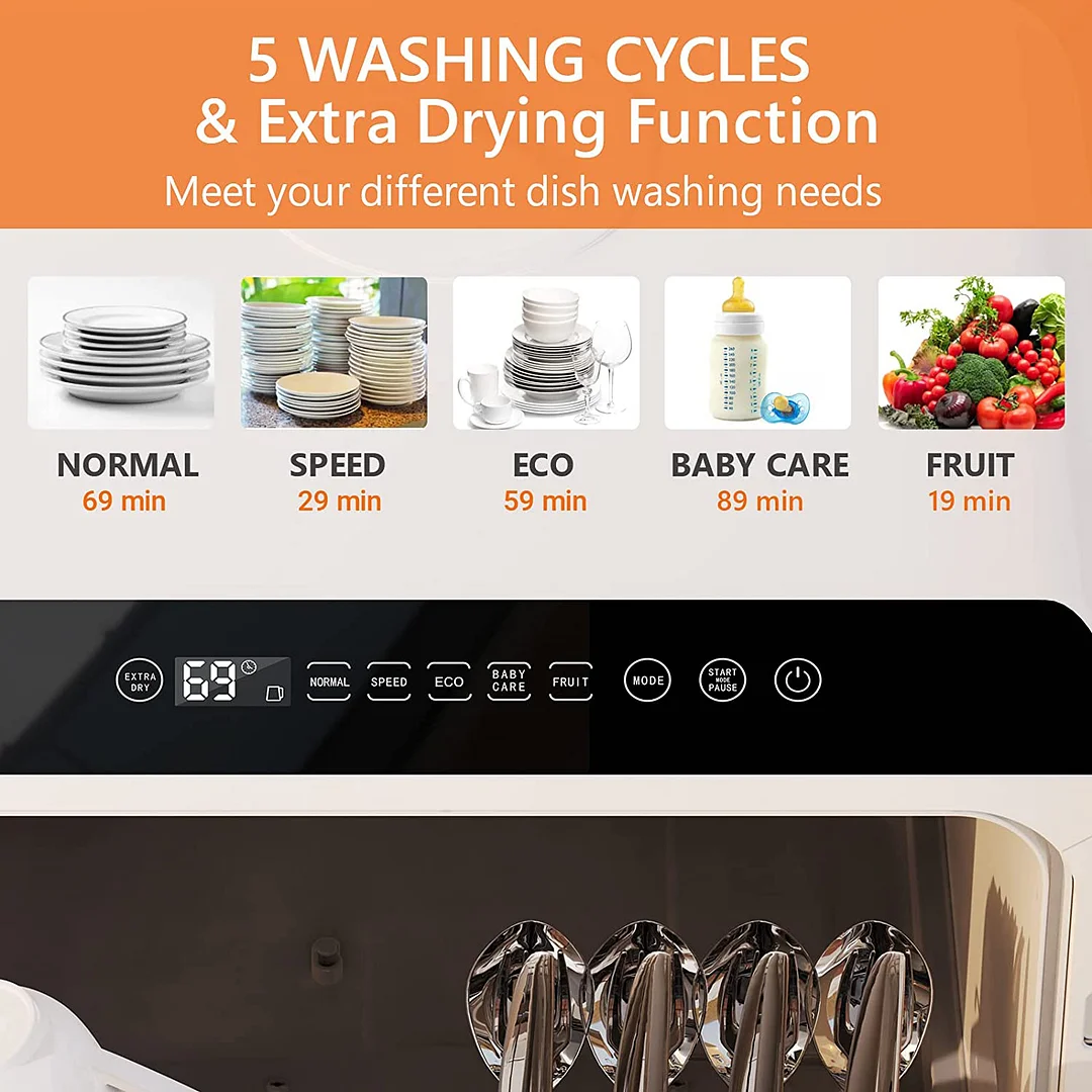 🔥Mother's Day Clearance Sale-Professional Portable Dishwasher