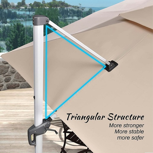 Limit one piece per personš„Clearanceš„Solar Powered LED Patio Umbrellaš„ free shipping