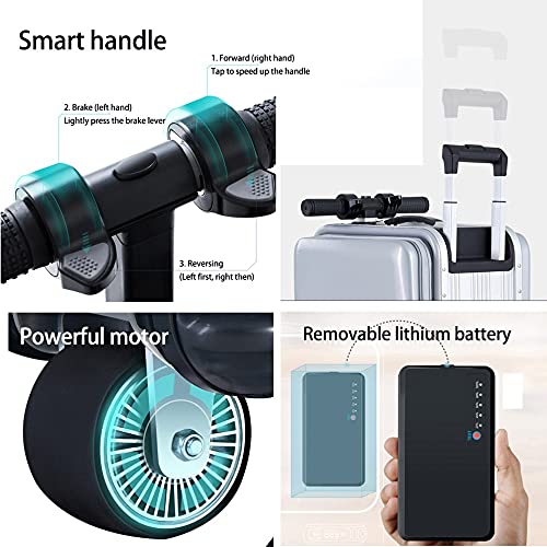 (Free Shipping)Expandable Luggage 20 Inches Auto Following Smart Suitcase With Built-in TSA Lock And USB Phone Charger Port Obstacle Avoidance System