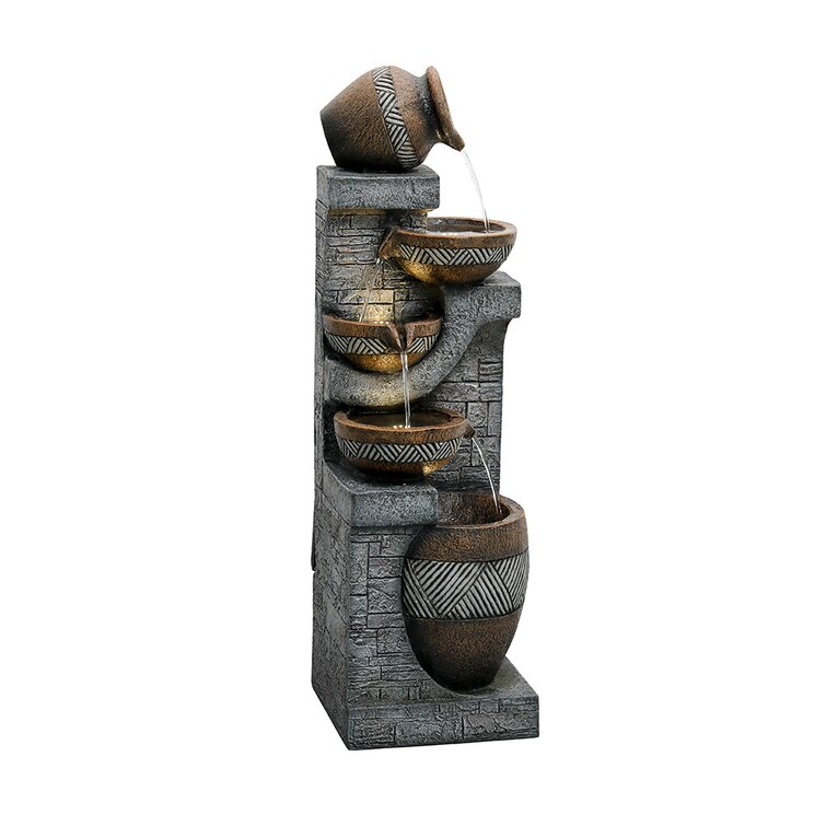🔥Spring Clearance Sale-Parkin Resin Fountain with Light
