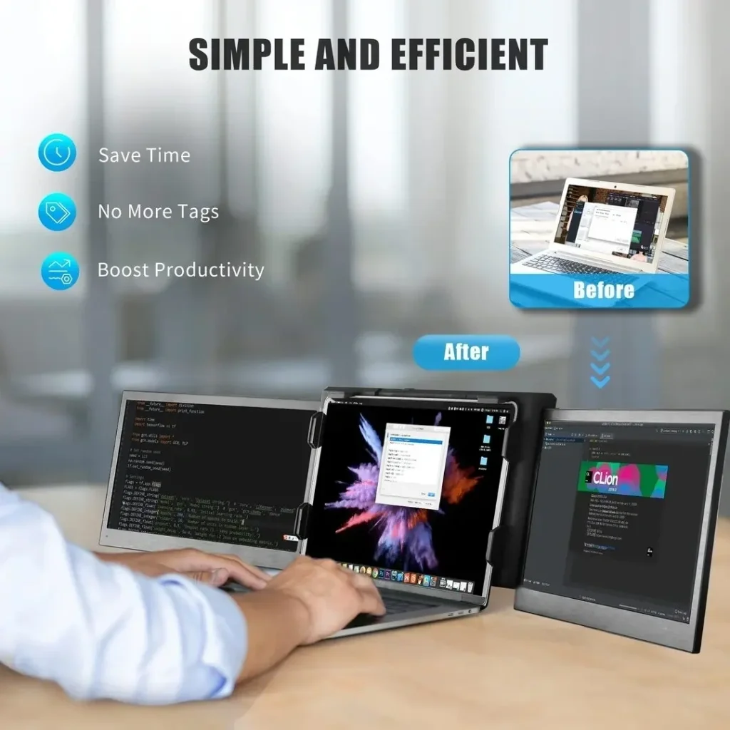 (Free Shipping)💻Laptop Triple Screen Extender