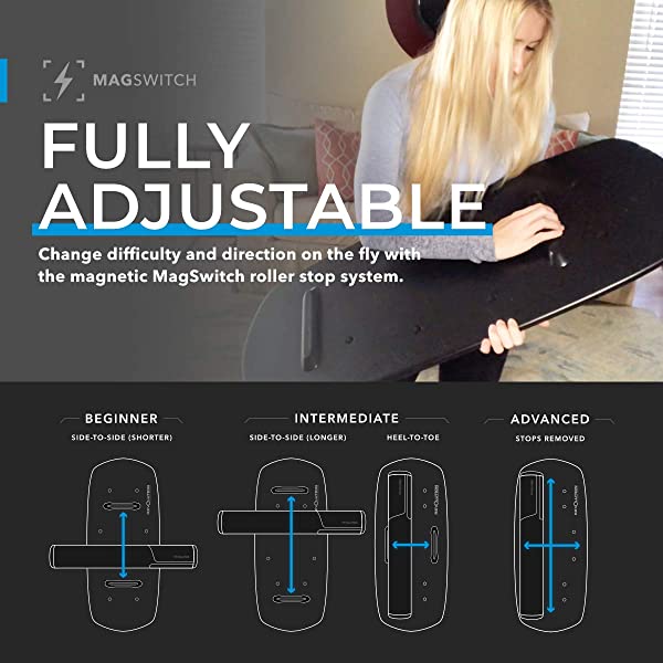 🔥🔥🔥Swell 2.0 - Surf & Paddle Balance Board Trainer Gray
