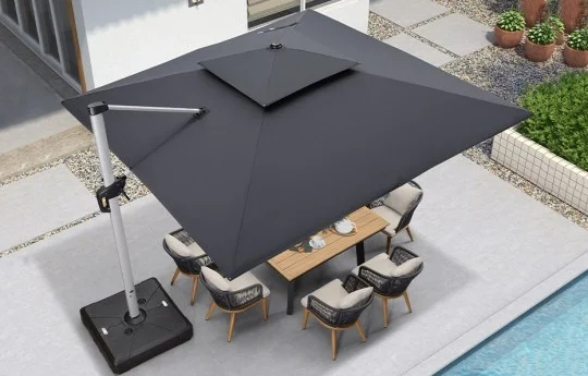 Limit one piece per personš„Clearanceš„Solar Powered LED Patio Umbrellaš„ free shipping