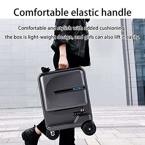 (Free Shipping)Expandable Luggage 20 Inches Auto Following Smart Suitcase With Built-in TSA Lock And USB Phone Charger Port Obstacle Avoidance System