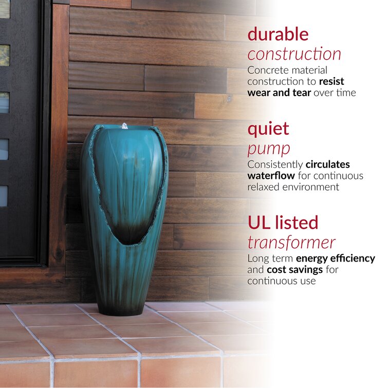 🔥Spring Clearance Sale-Gallien Fiberglass Fountain with Light
