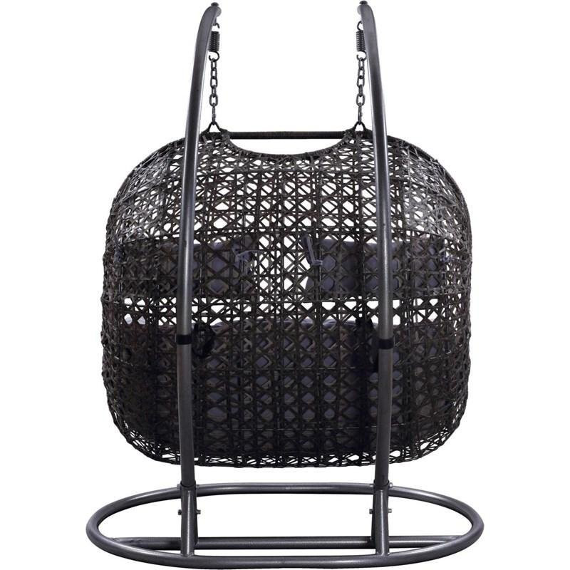 Limit one pieceš„Only Today $49.98š2023 Patio Wicker Swing Chair ļ¼Including Vertical Rain CoveršWith Seat Cushion