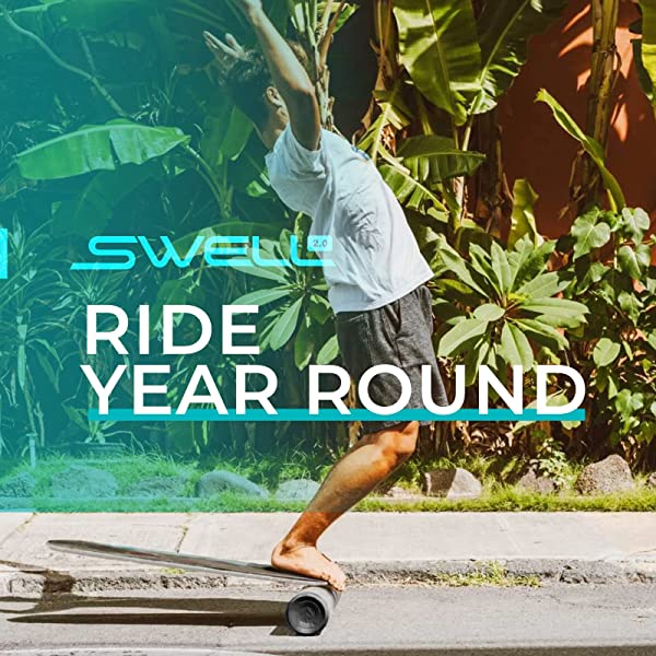 🔥🔥🔥Swell 2.0 - Surf & Paddle Balance Board Trainer Gray