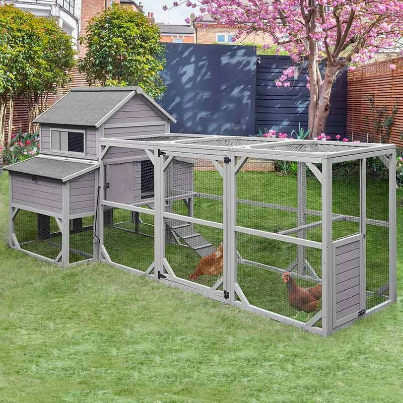 🔥Clearance Sale $39.98🔥🐔36 Square and 56 Square Feet Chicken Coop with Chicken Run