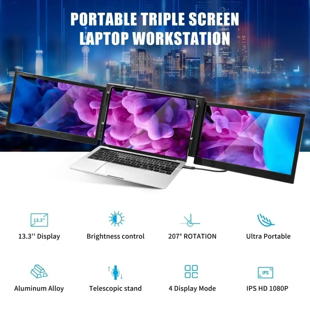 (Free Shipping)💻Laptop Triple Screen Extender