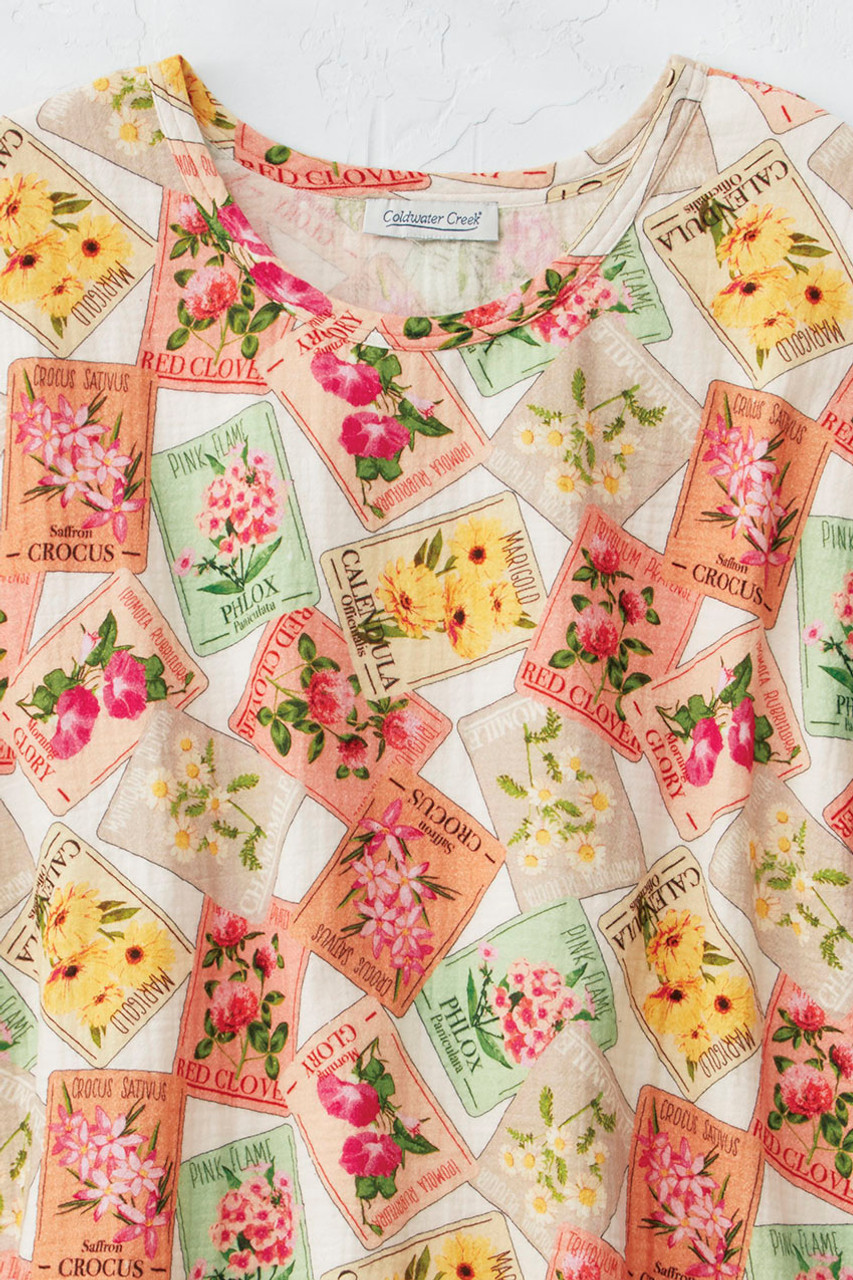 Sow Your Seeds Gauze Dolman Top