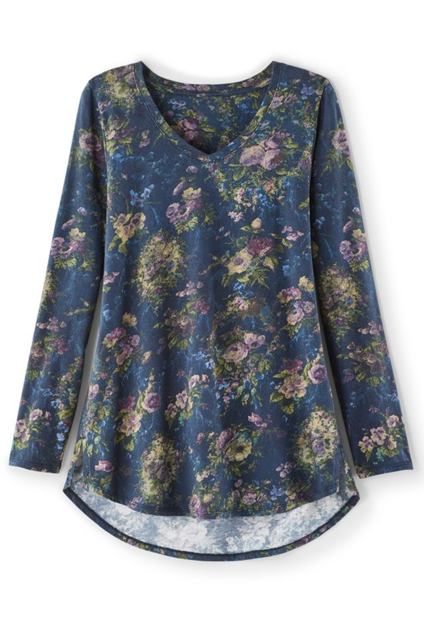 SoftEssential™ Supima® Isabel Long Sleeve Tunic