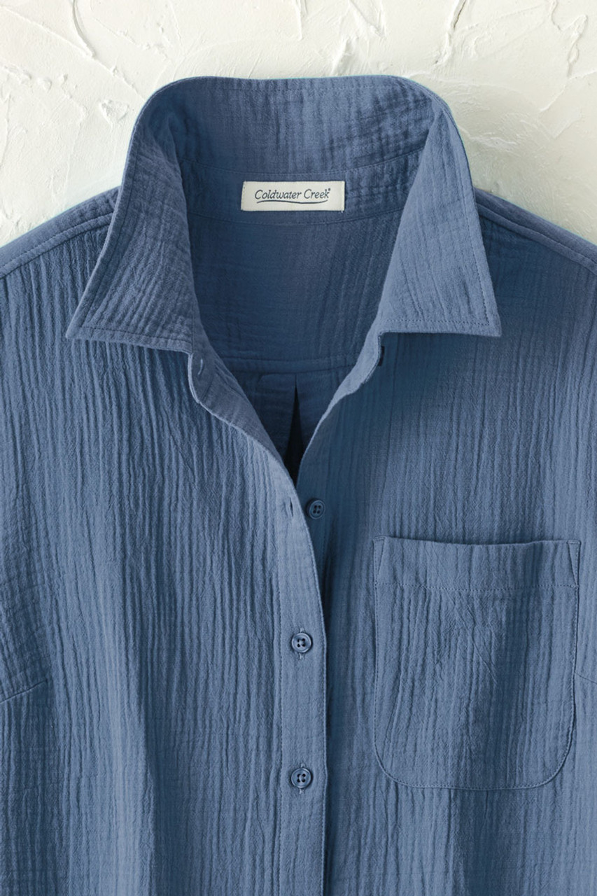 Summer Breeze Gauze Camp Shirt