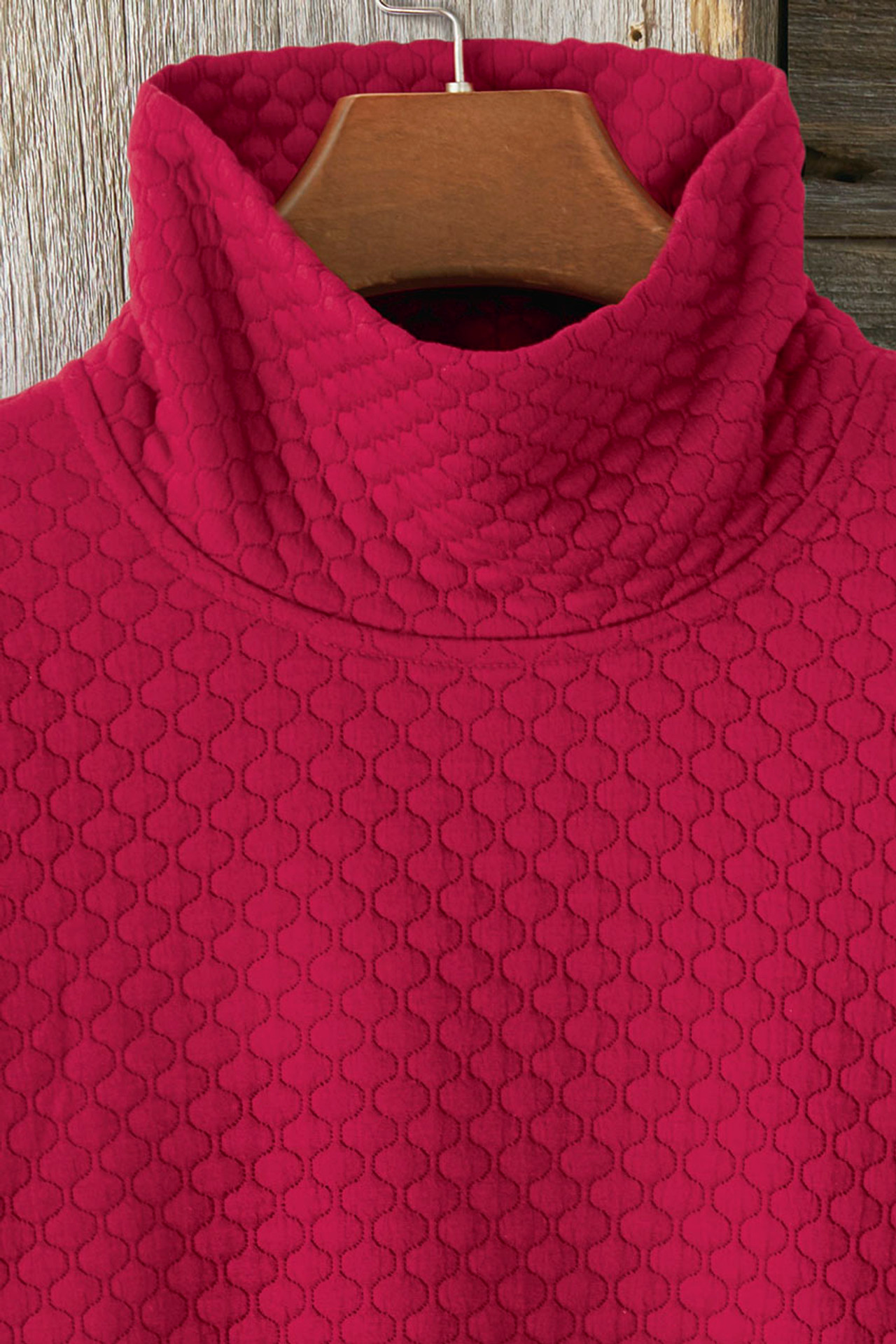 Honeycomb Quilted Tunic