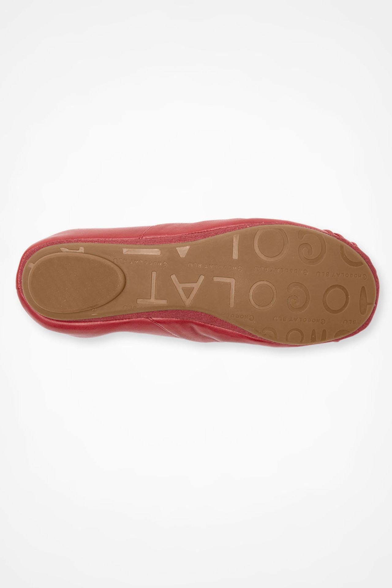 Pintuck Leather Flats