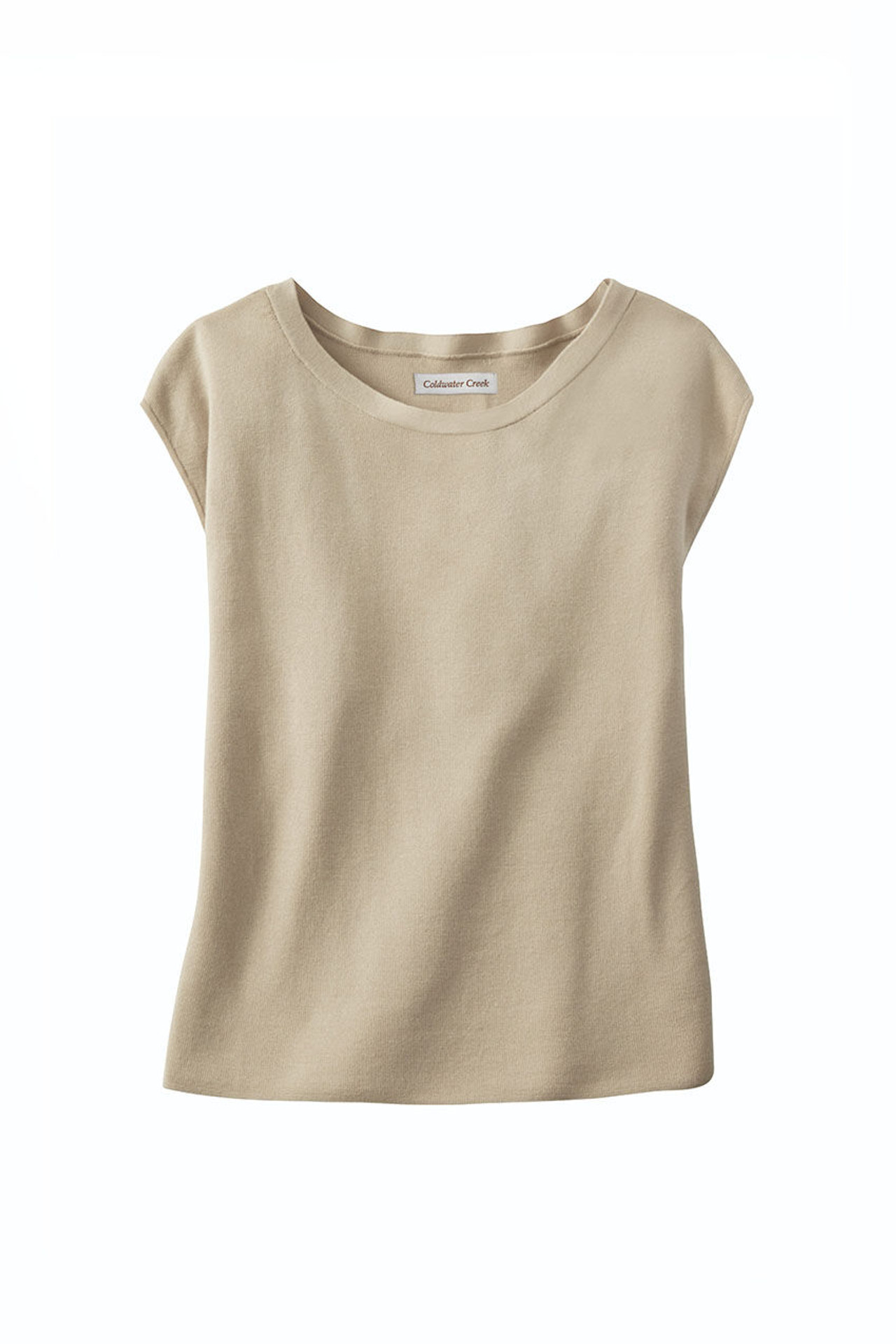 Cap Sleeve Sweater Tee