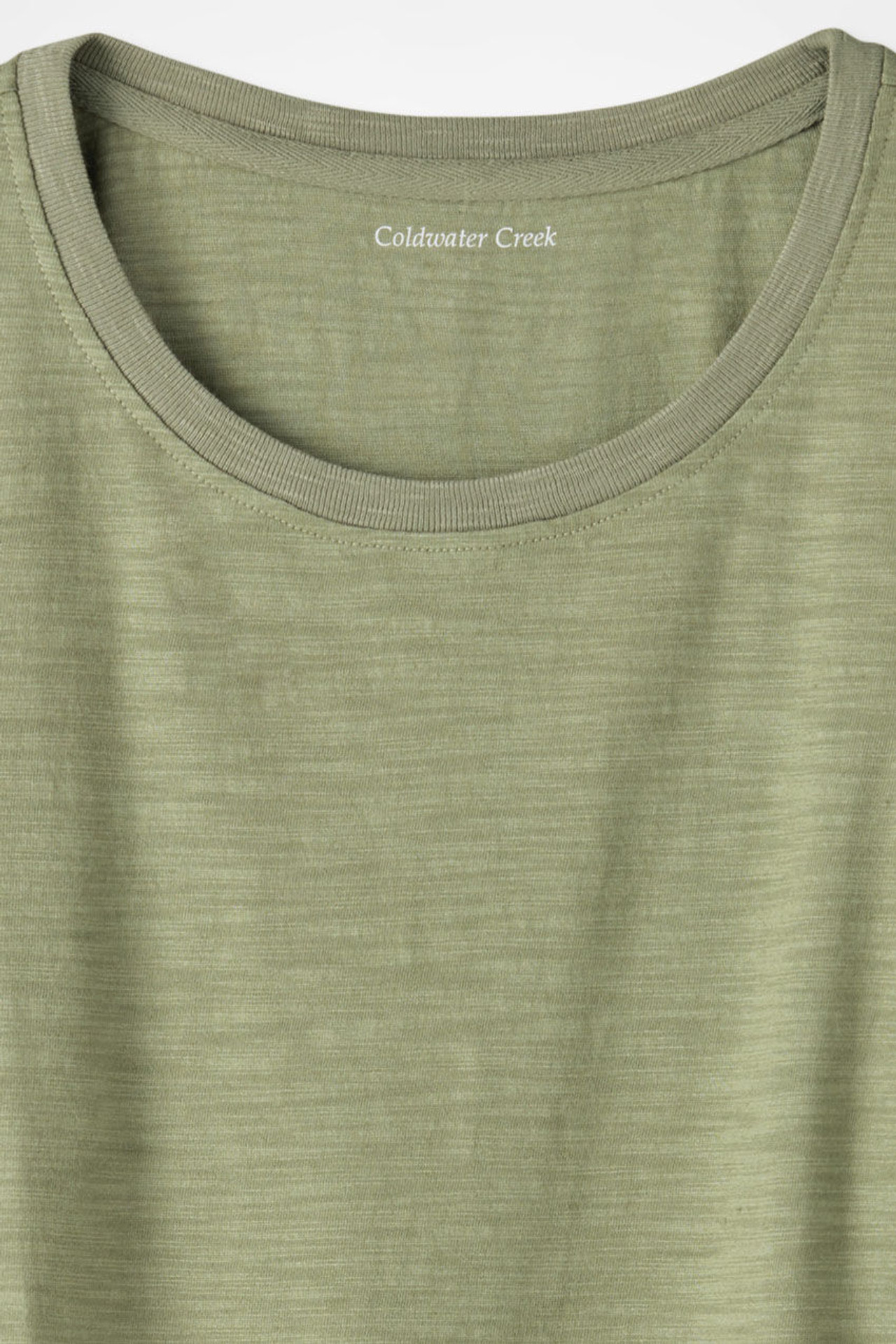 Just Right 3/4-Sleeve Slub-Knit Tee