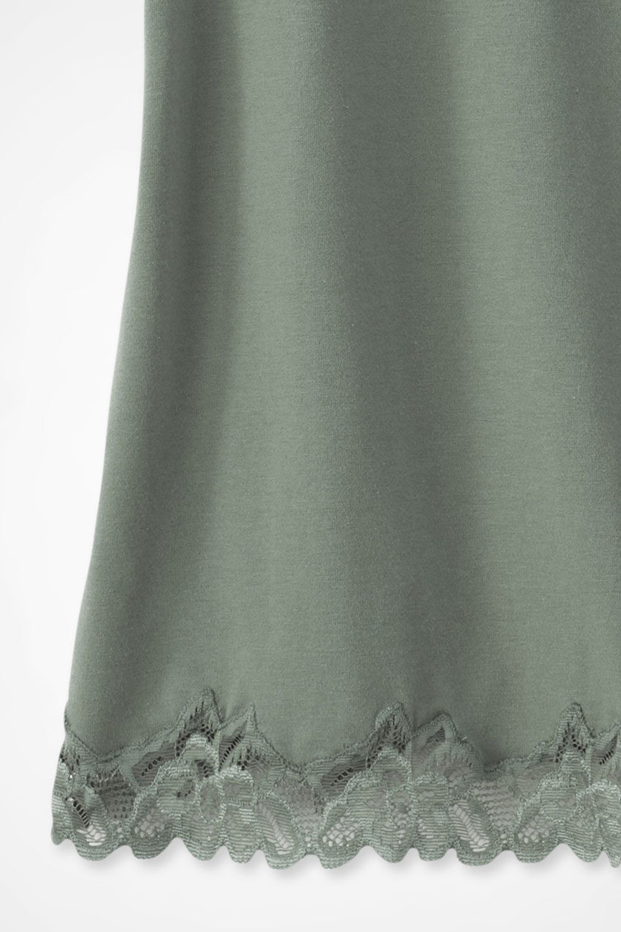 Longer Length Double Lace Tank