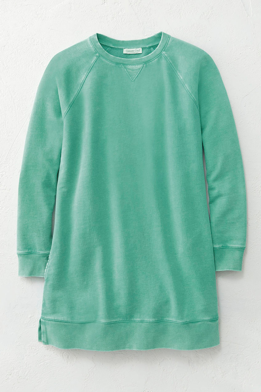 wash Tunic Sweatshirt