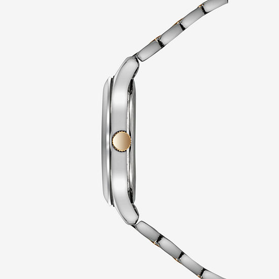 Citizen Classic Womens Two Tone Stainless Steel Bracelet Watch Em0897-51x