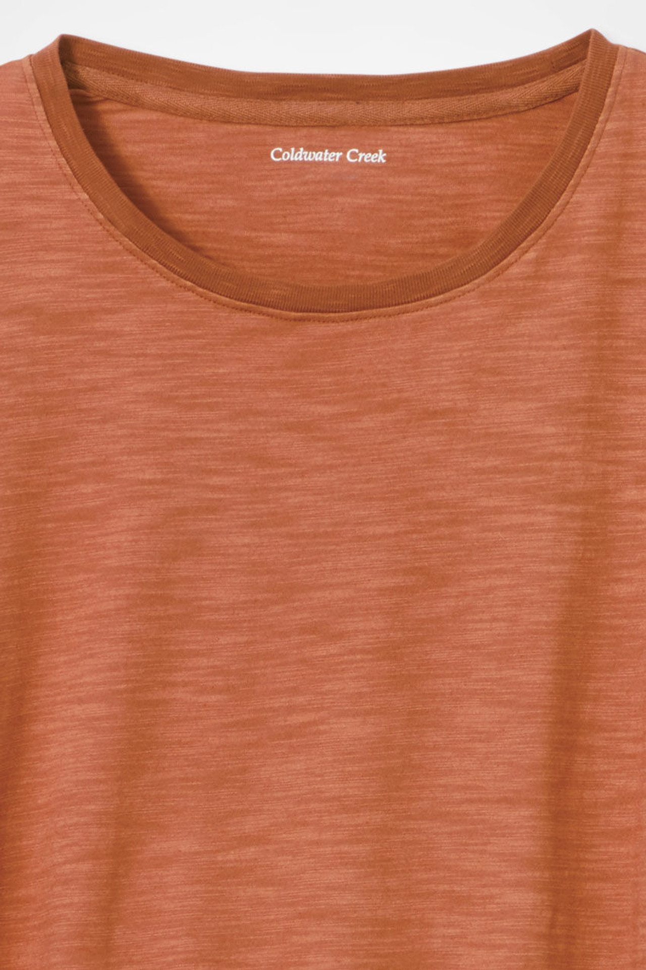 Just Right 3/4-Sleeve Slub-Knit Tee