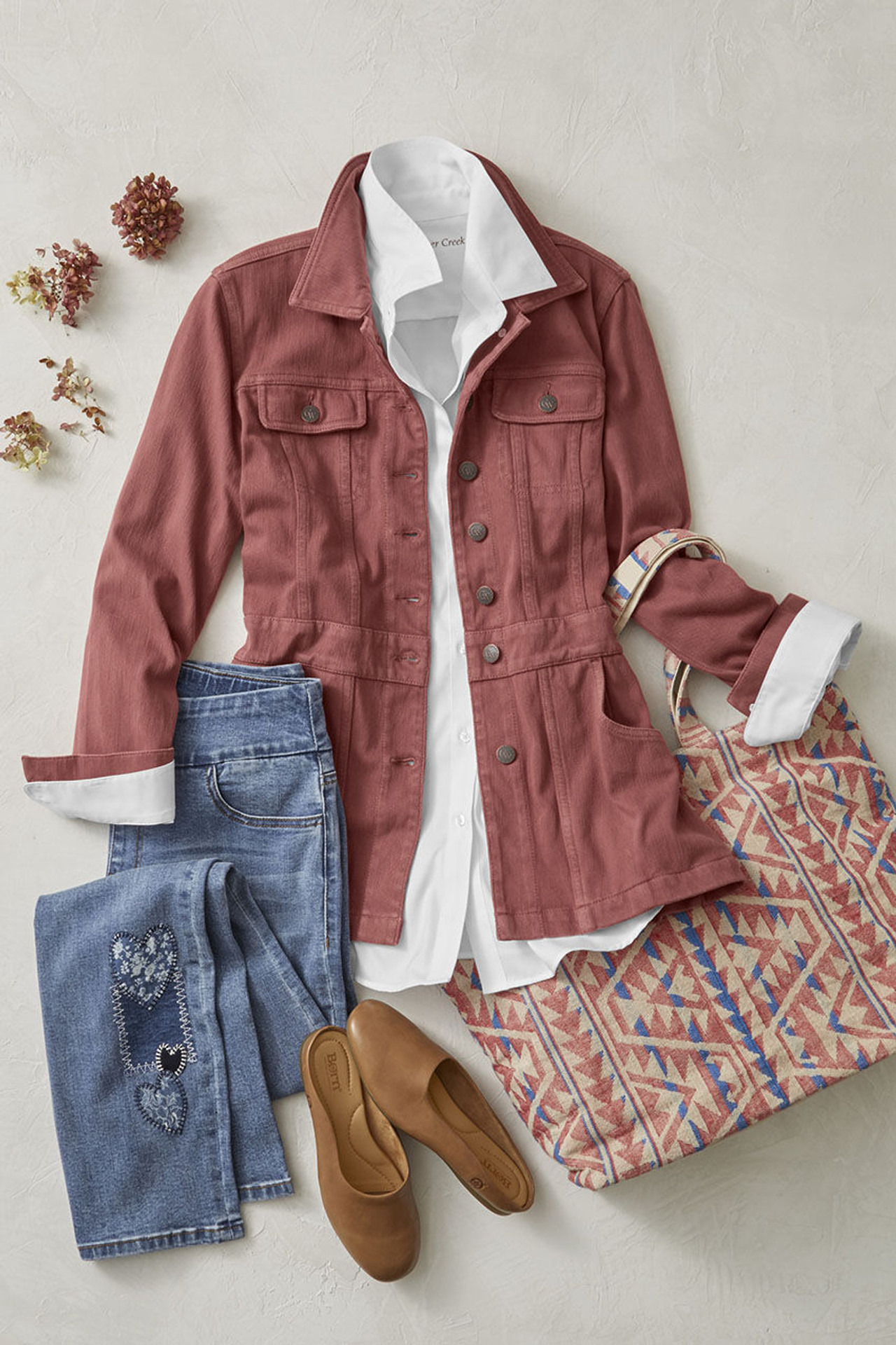 Urban Trails Knit Denim Jacket