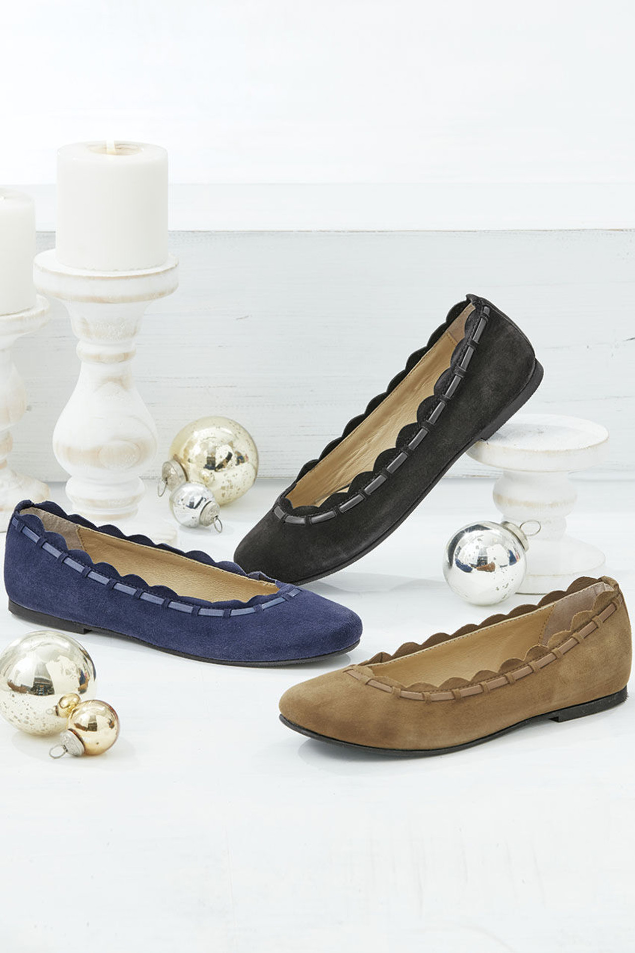 Karma Suede Flats by Walk With Me?