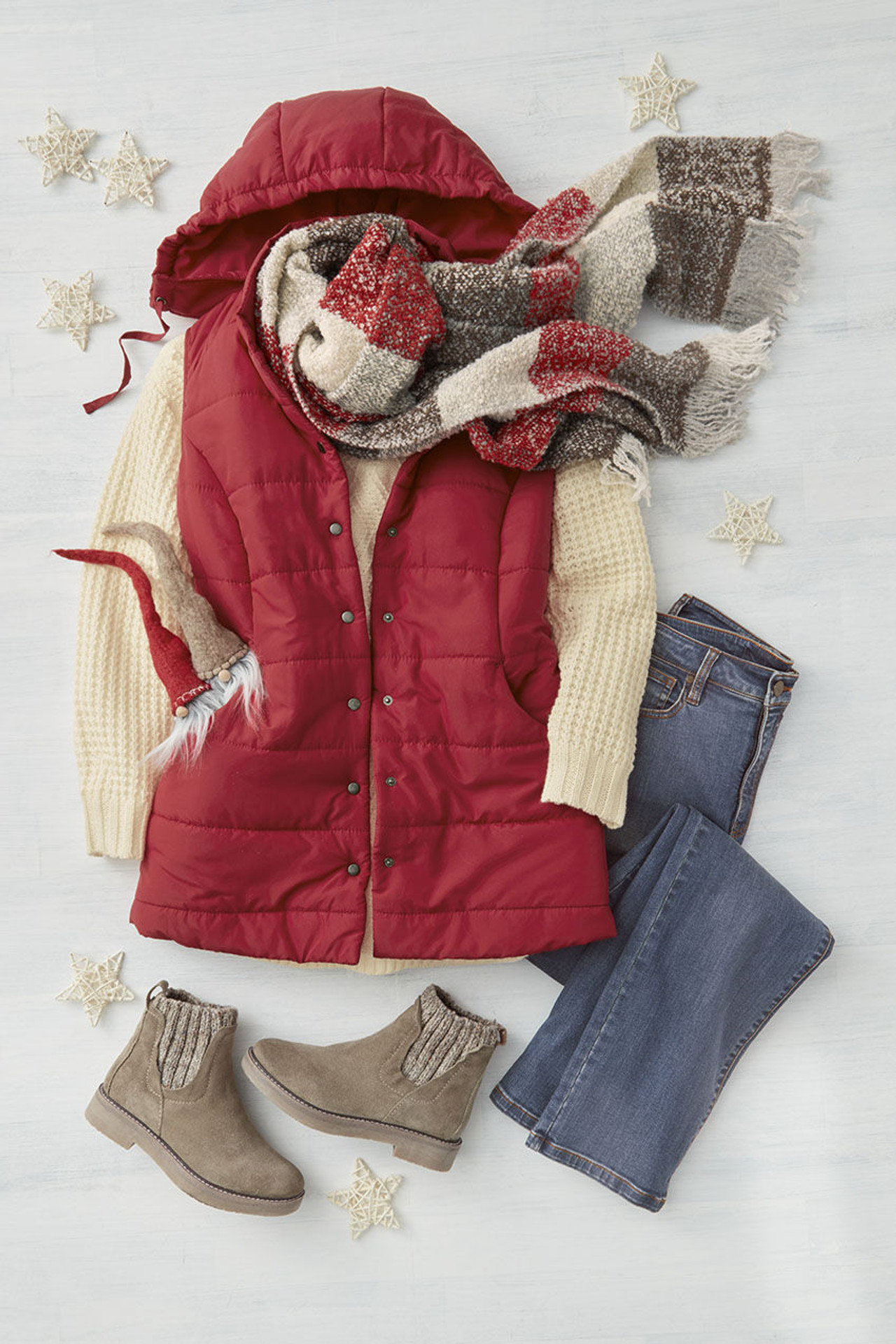 North Sky Puffer Vest