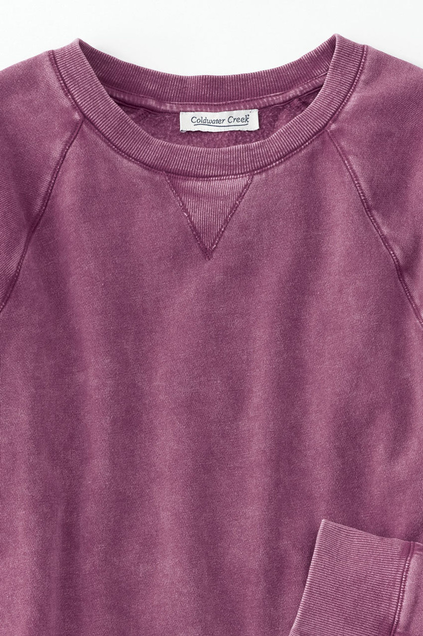 wash Tunic Sweatshirt