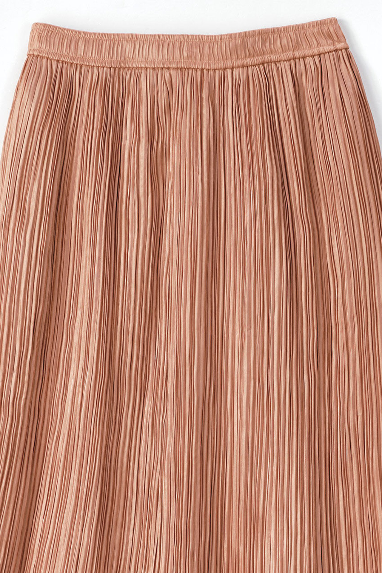 Luster Fortuny-Pleat Skirt