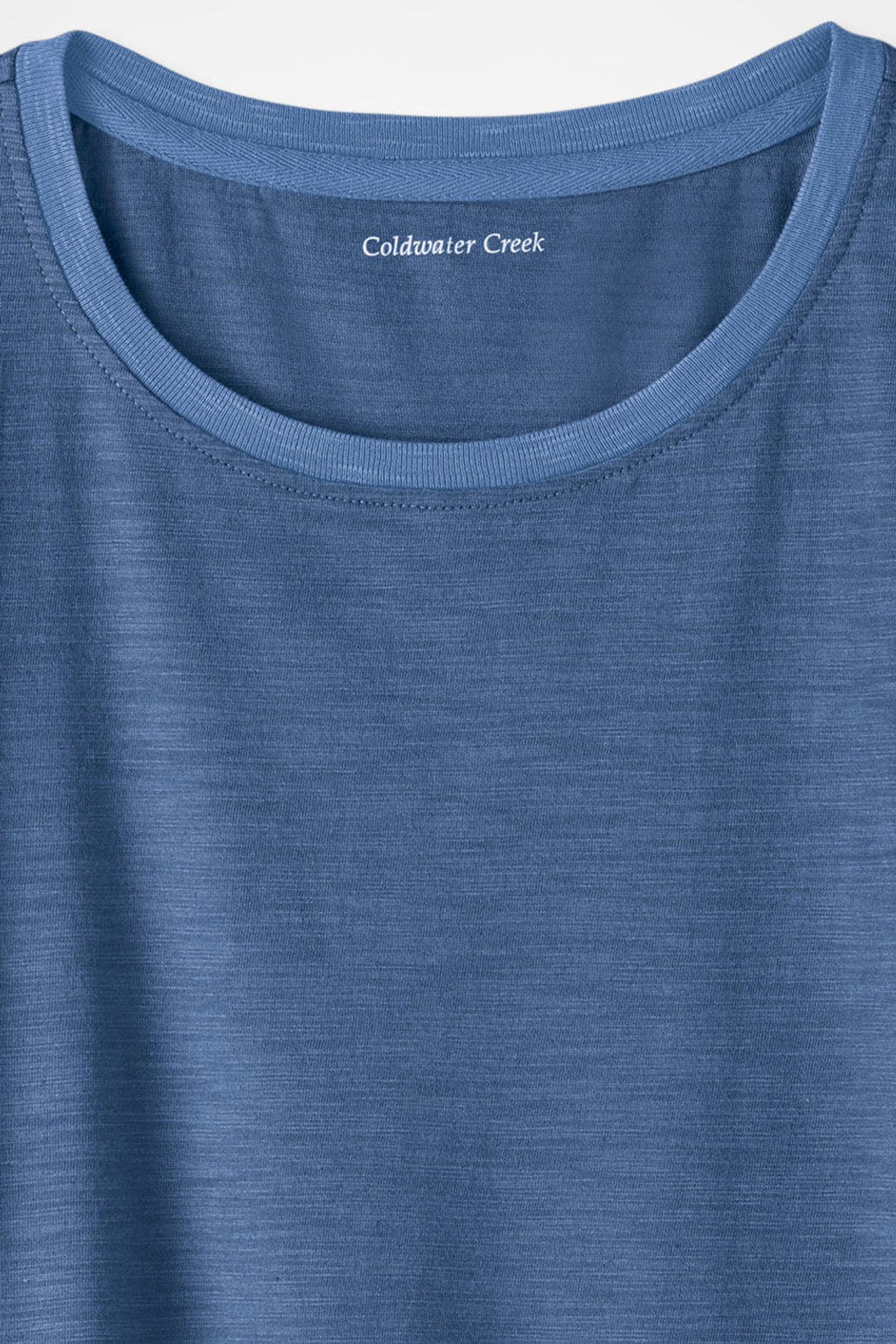 Just Right 3/4-Sleeve Slub-Knit Tee