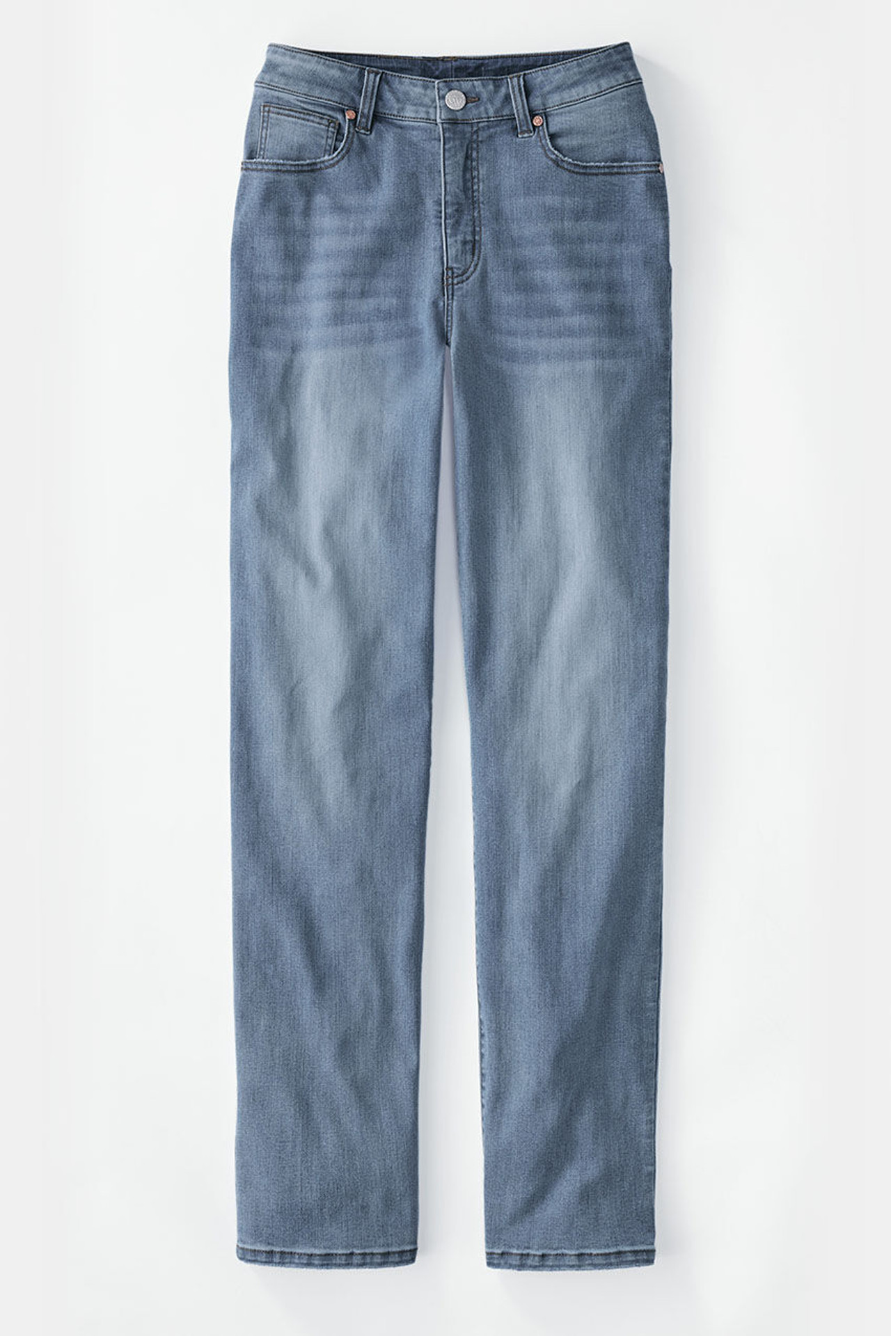 ShapeMe? High Rise Straight-Leg Jeans