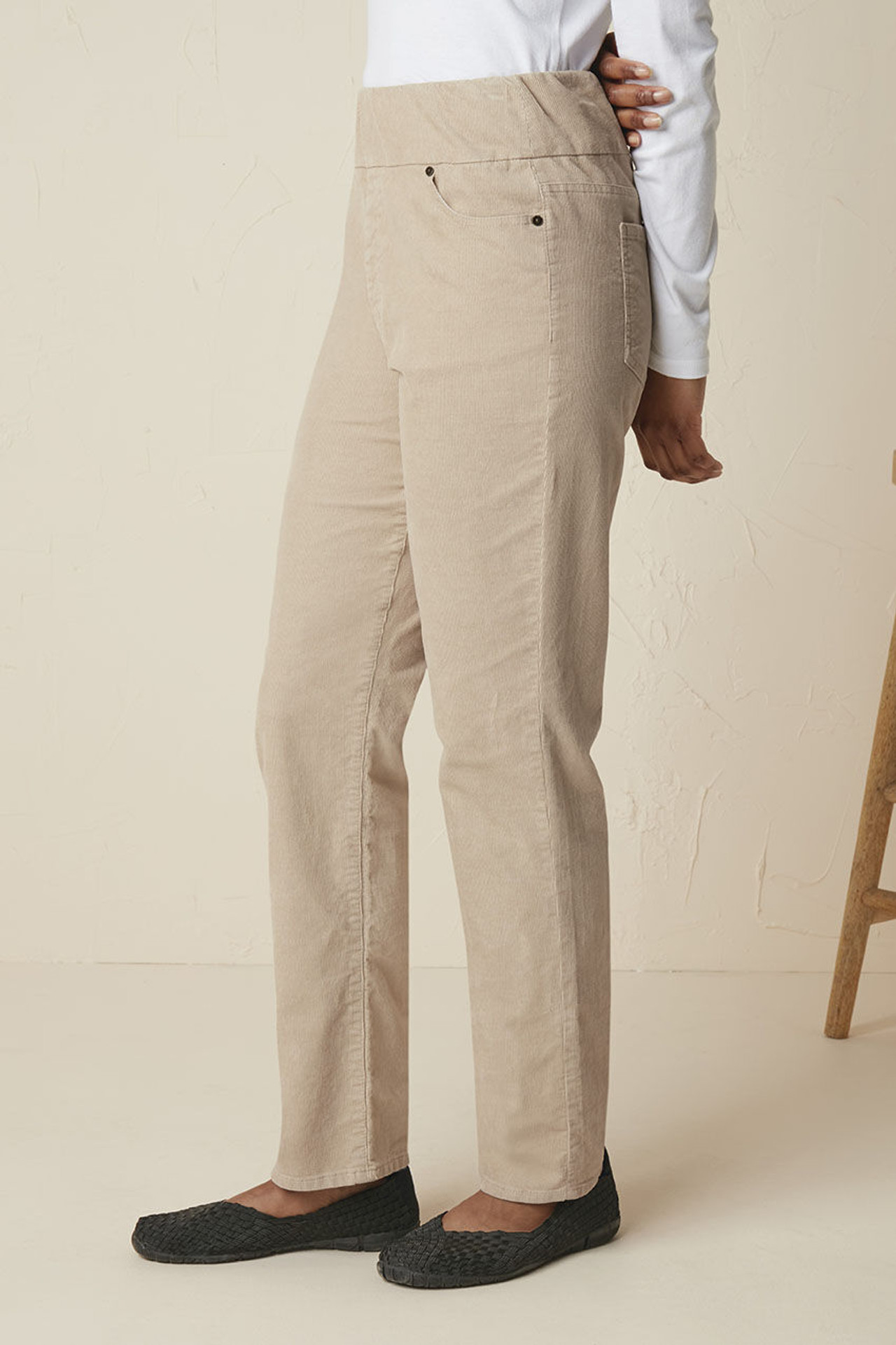 Pull-On Stretch Corduroys
