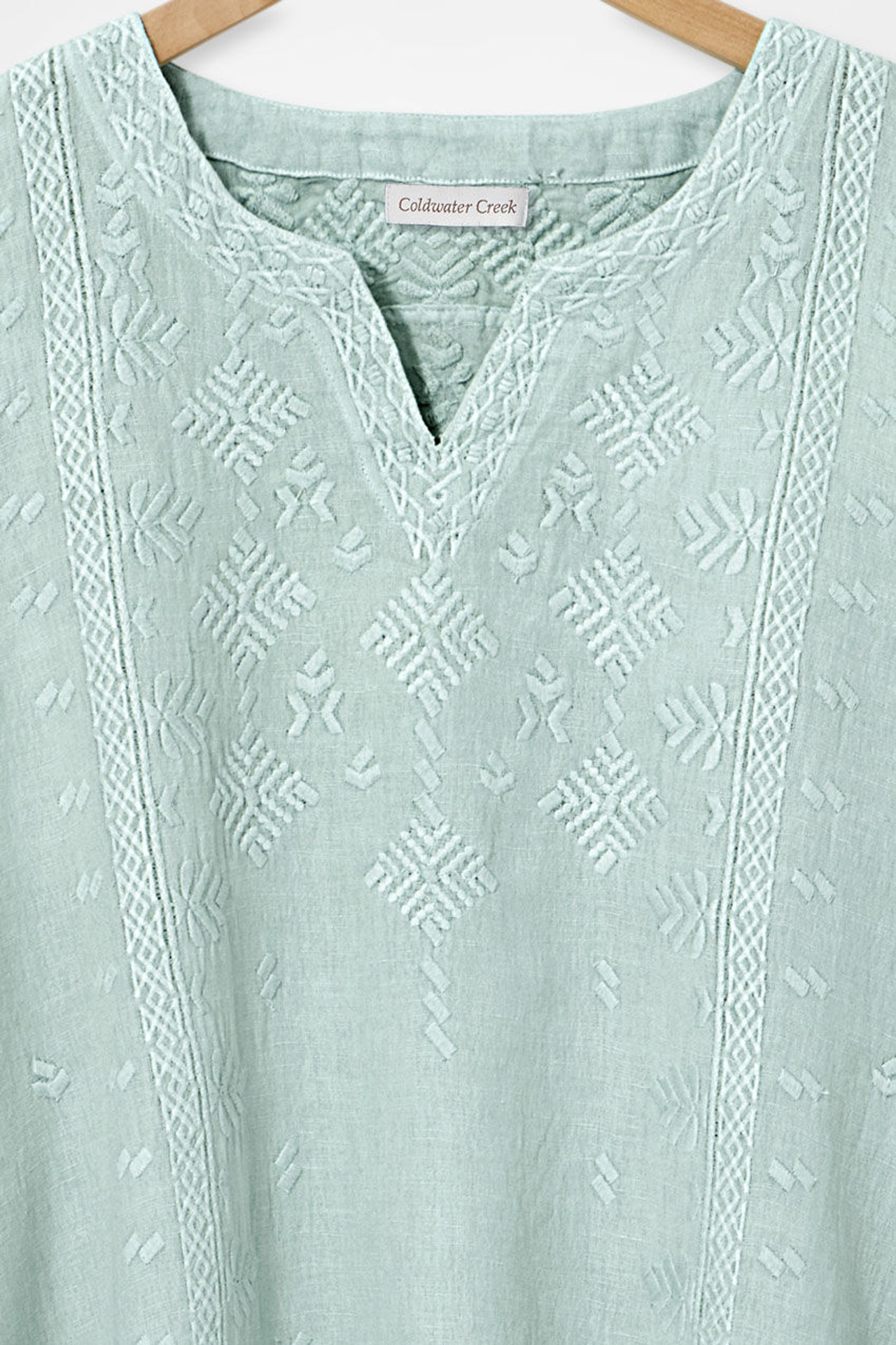 Summer Moon Embroidered Blouse