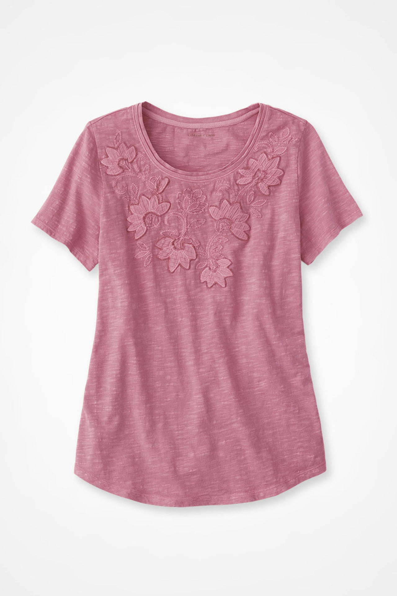 Swirling Petals Slub Tee