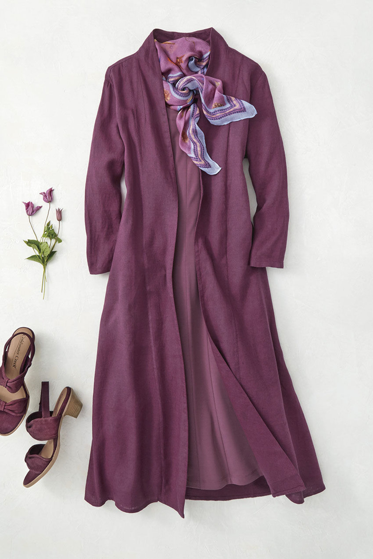Seamed Knit Dress