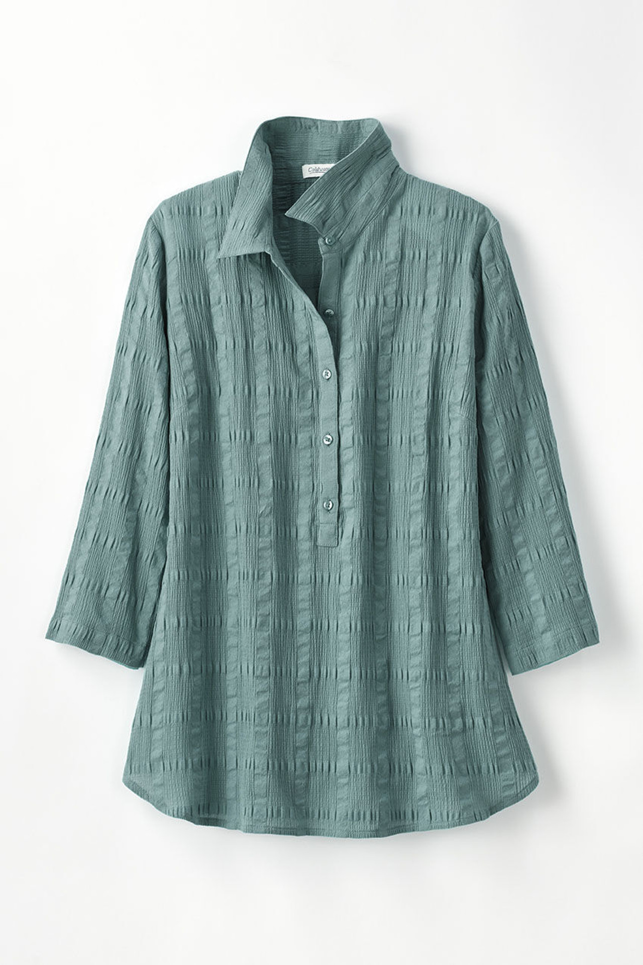 Textured Popover Tunic
