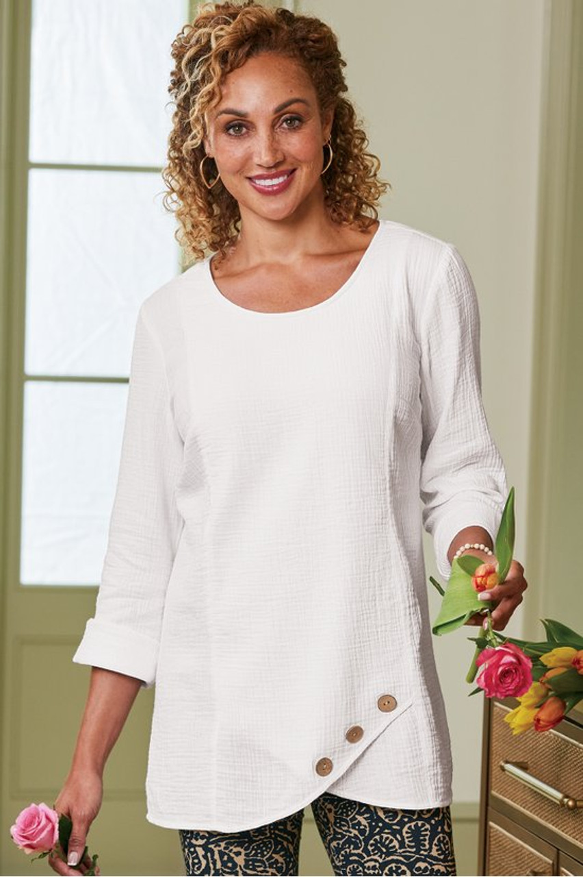 Zarina Gauze Tunic