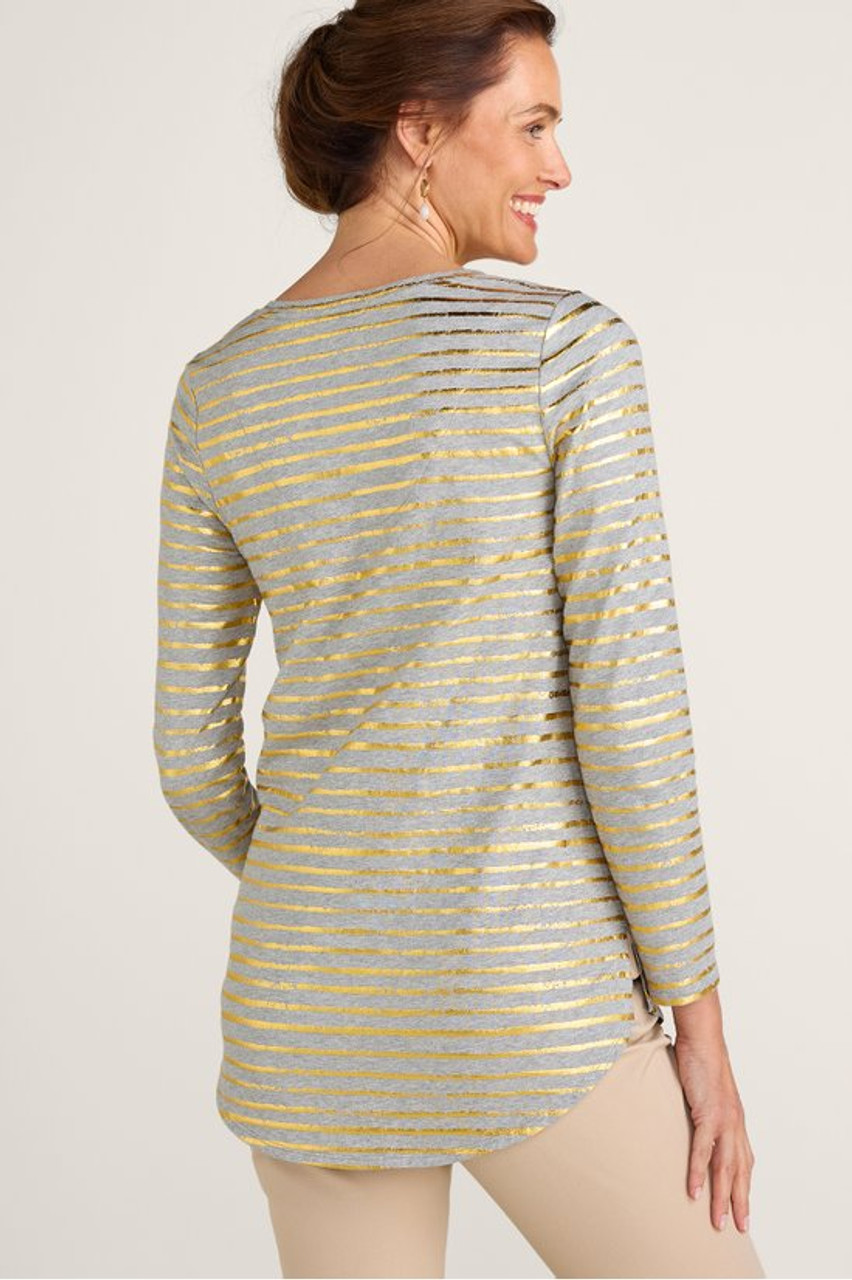 SoftEssential™ Supima® Isabel Long Sleeve Tunic