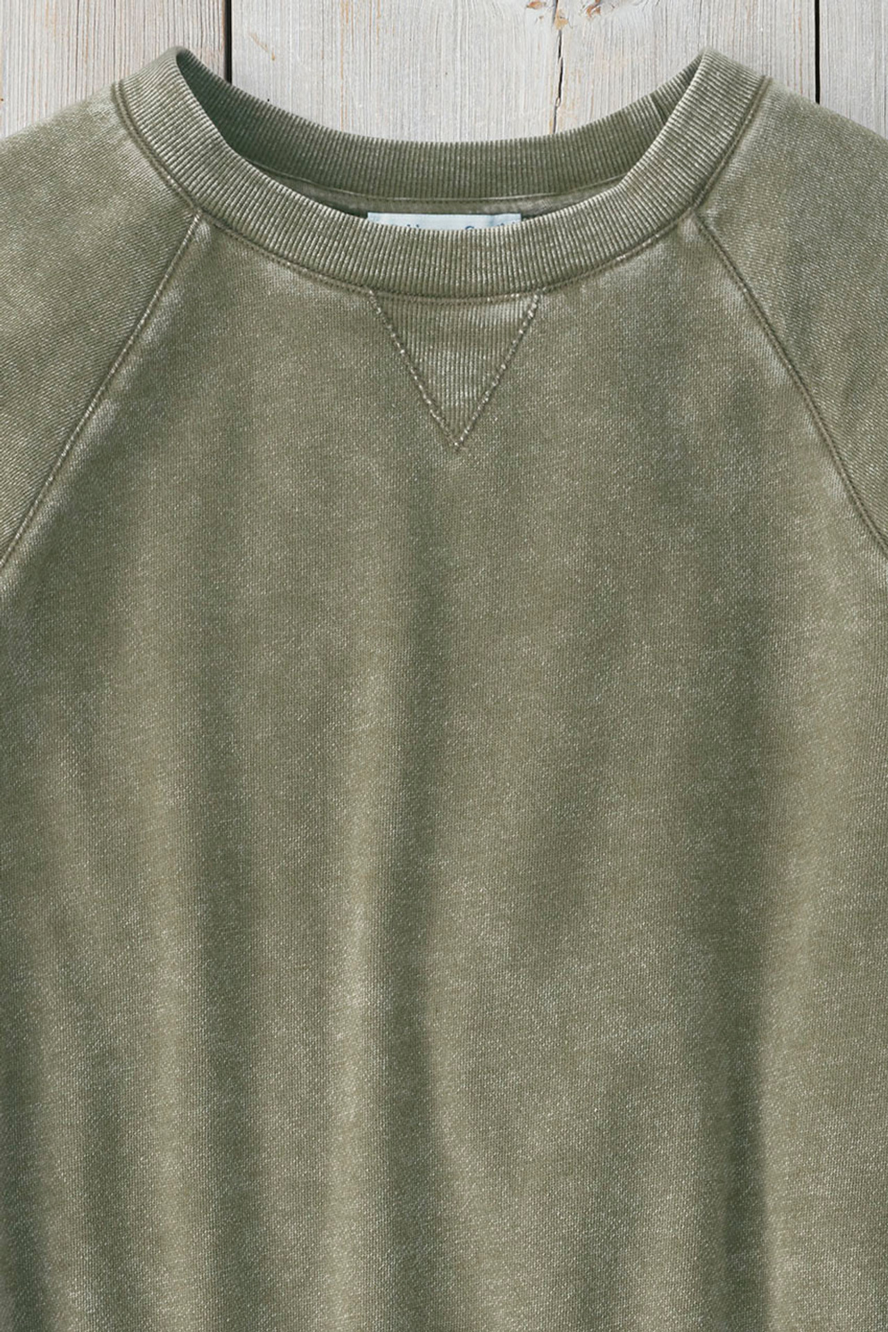 Longer Length Colorwash Sweatshirt