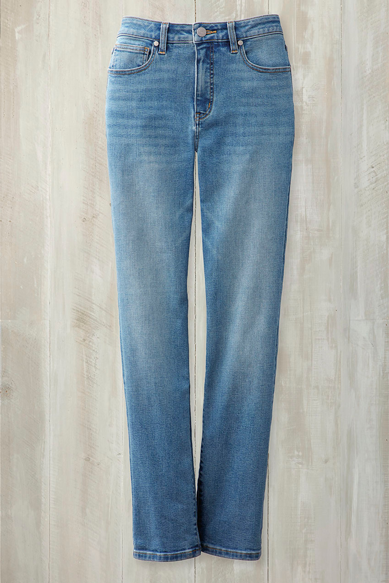 ShapeMe? High Rise Straight-Leg Jeans