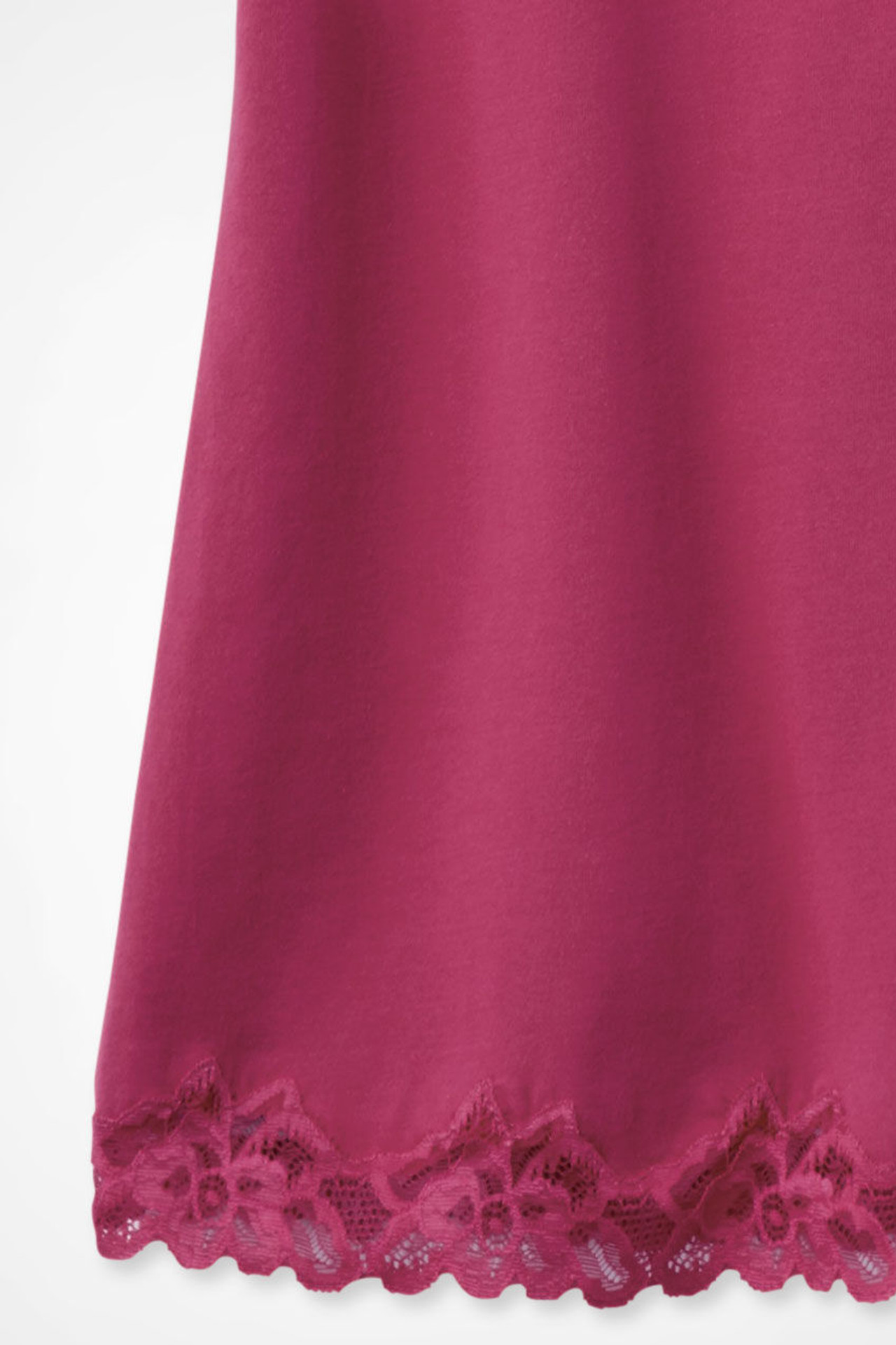 Longer Length Double Lace Tank
