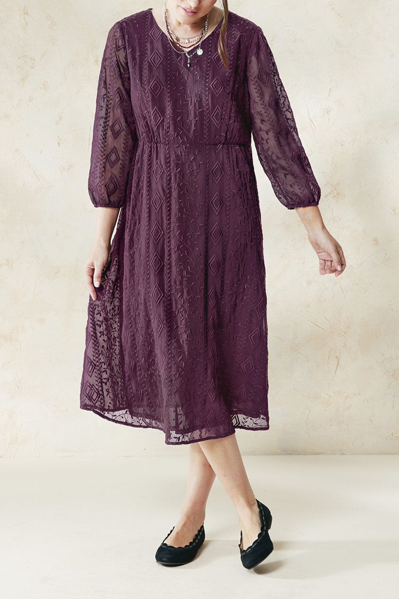 Harmony Embroidered Dress
