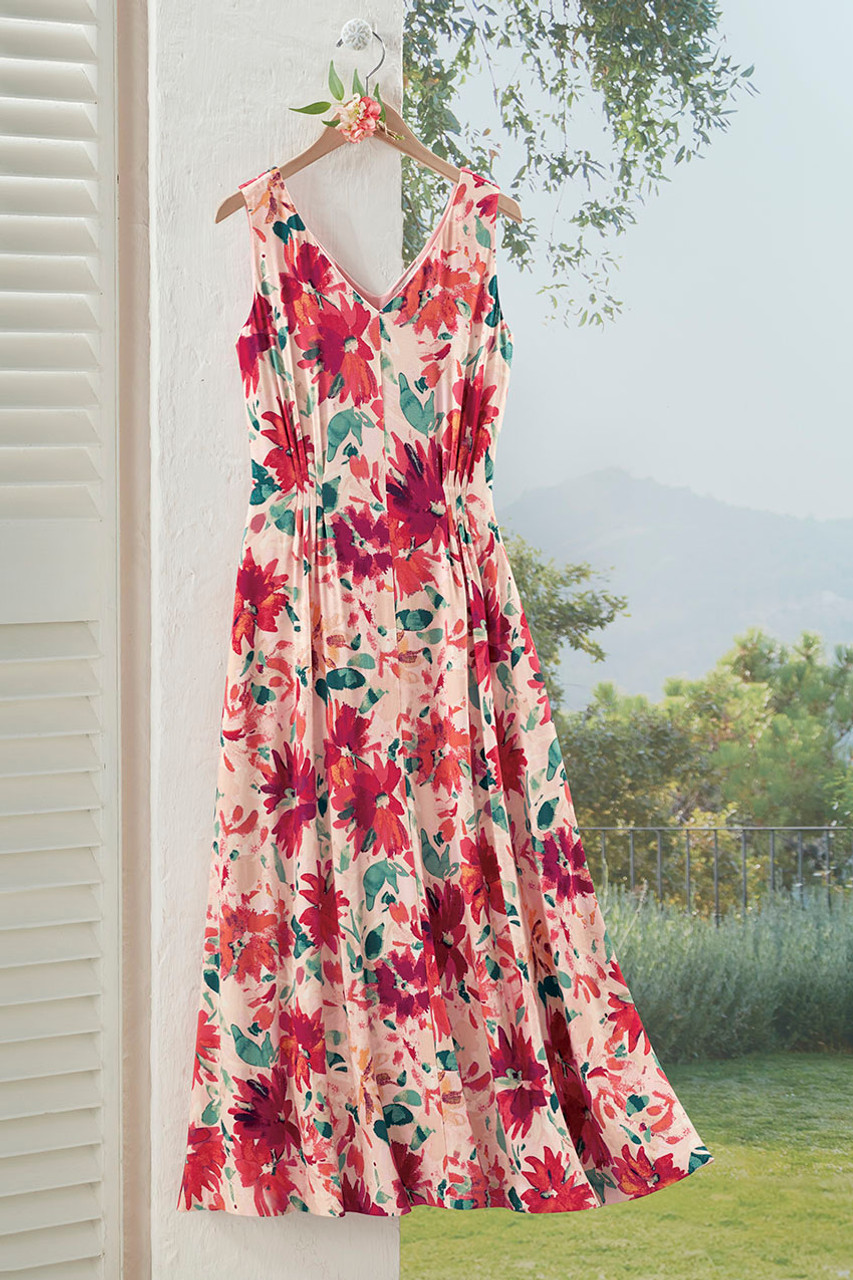Blossom Breeze Knit Maxi Dress