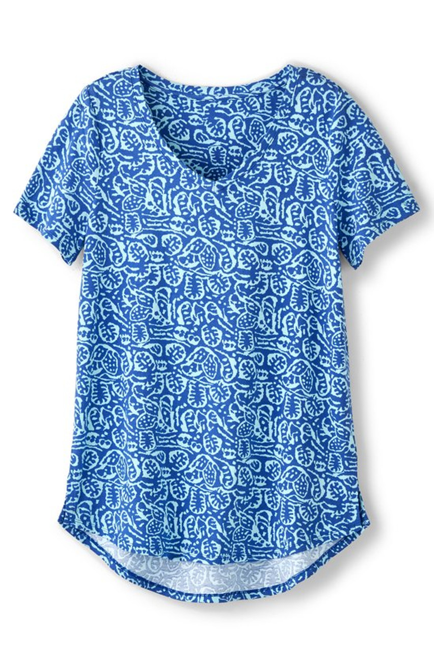 SoftEssential™ Supima® Isabel Short Sleeve Tunic