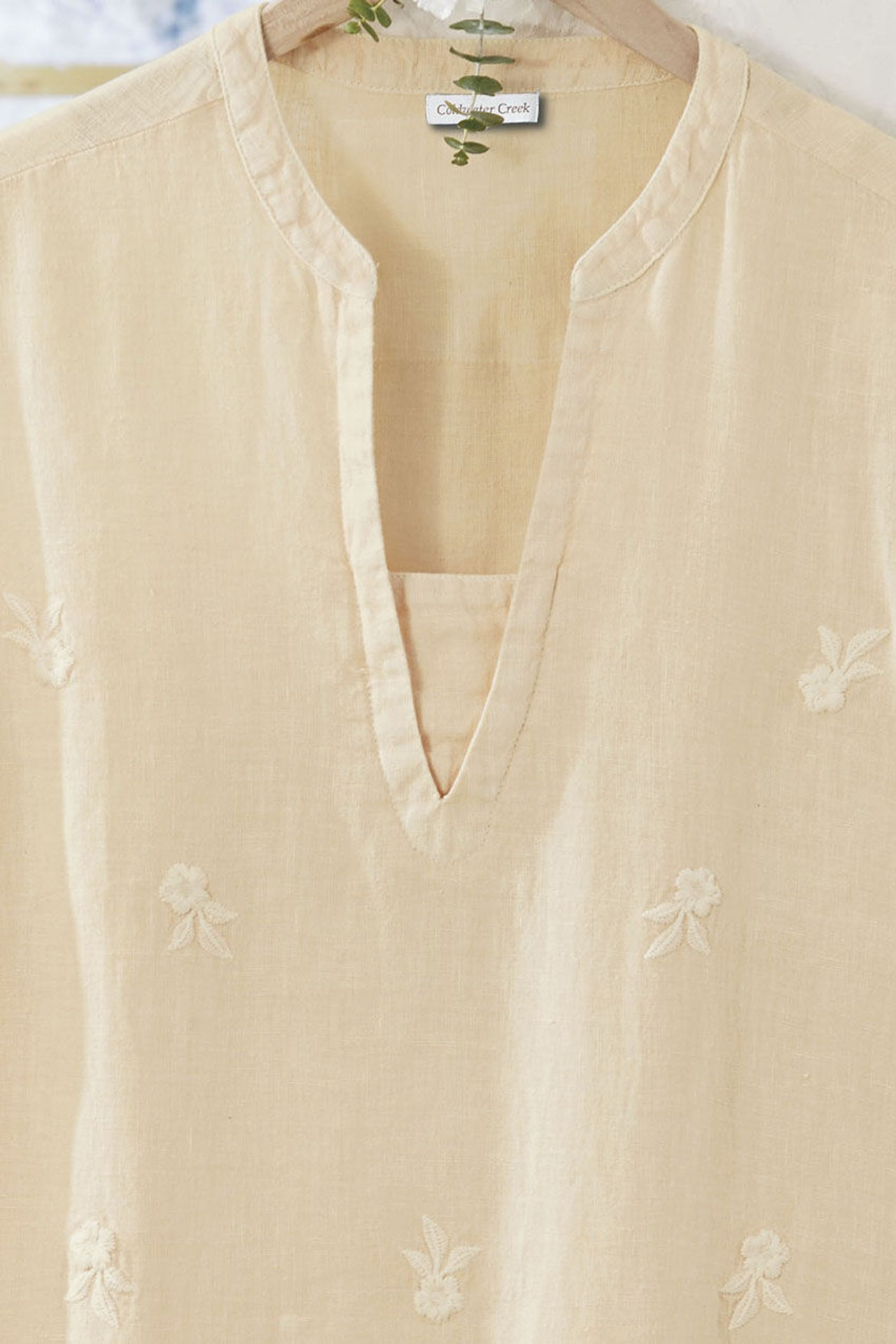 Soft Winds Embroidered Tunic