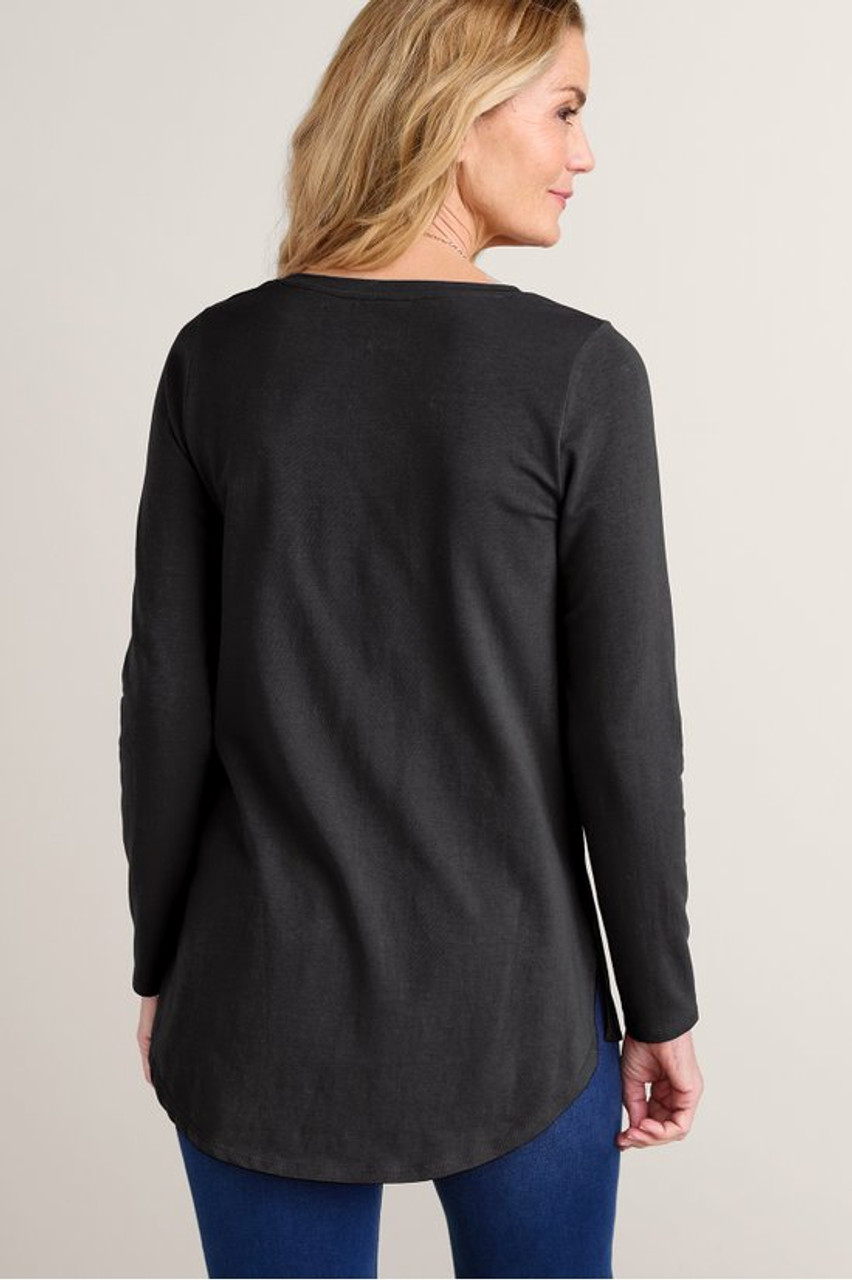 SoftEssential™ Supima® Isabel Long Sleeve Tunic
