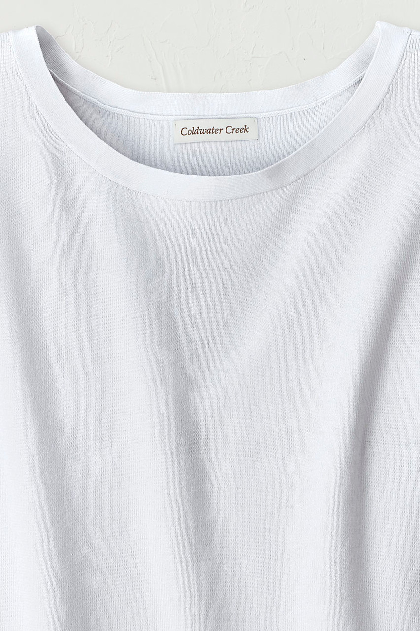 Cap Sleeve Sweater Tee