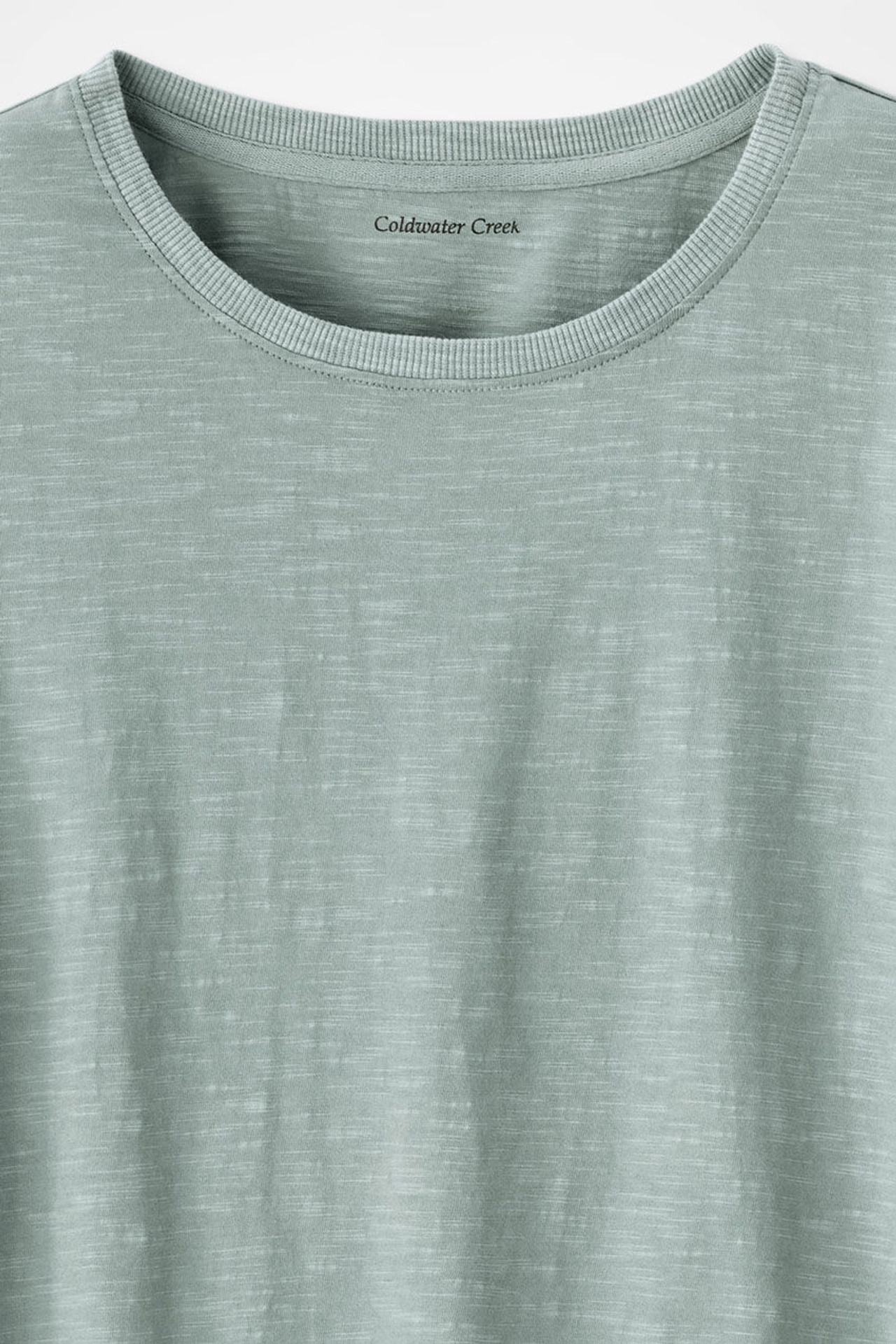 Just Right 3/4-Sleeve Slub-Knit Tee