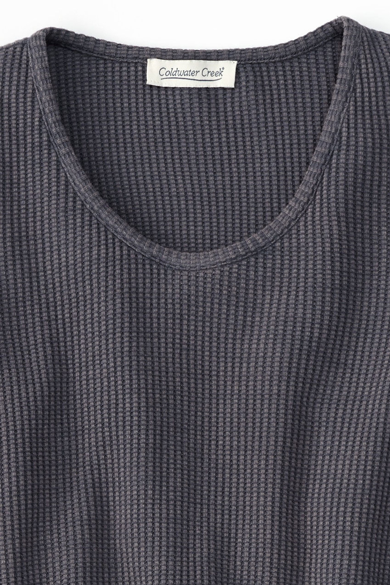 Layered-Look Waffle Tunic